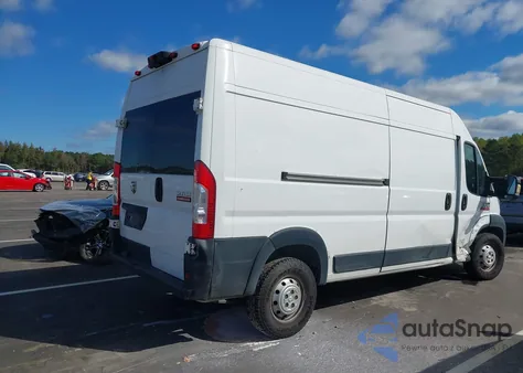 2021 Ram Promaster 2500 High Roof 159 Wb from USA, damaged, VIN 3C6LRVDG5ME530282